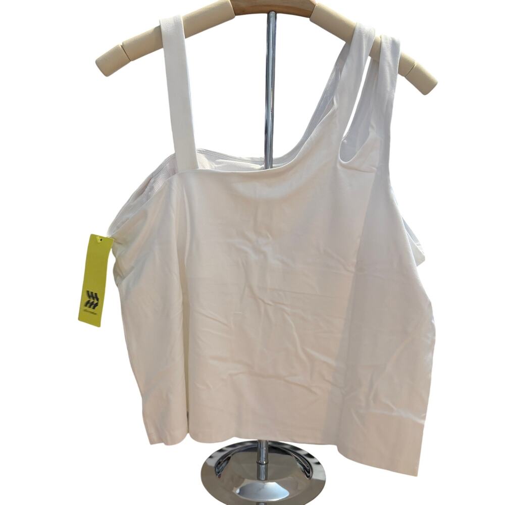 All in Motion Women's White Everyday Soft Tank Top - Size 2X - NWT - Picture 7 of 7